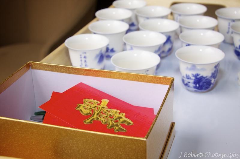 Chinese gift box - wedding photography sydney